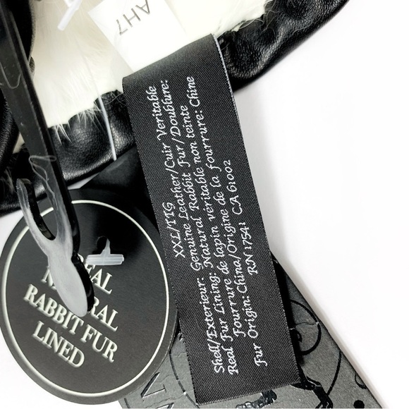 Fownes Leather Fur Lined Gloves XXL - Picture 7 of 16